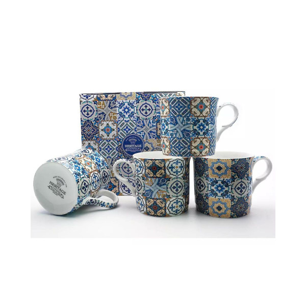 Сет од 4 шолји, Azulejo 