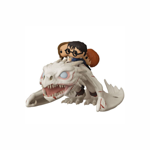 Фигура, Pop!, Harry Potter - Harry, Ron & Hermione Riding Gringotts Dragon