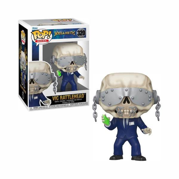 Фигура, Pop! Rocks, Megadeth - Vic Rattlehead