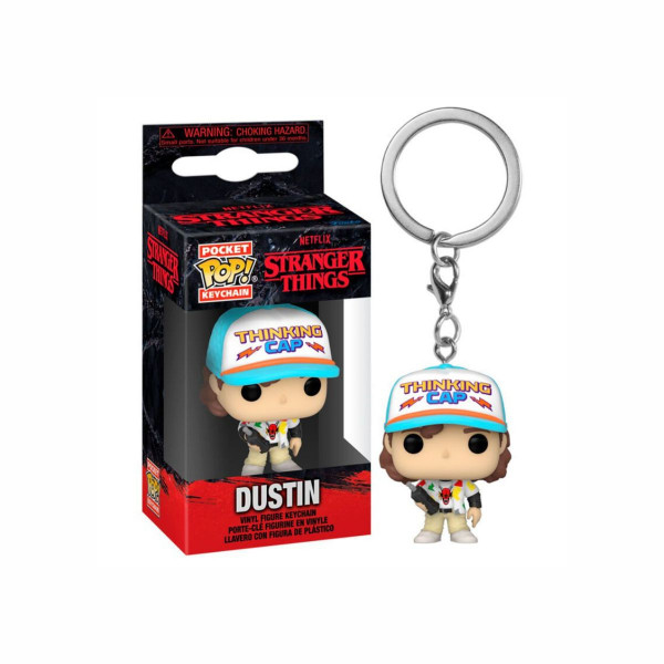 Приврзок за клучеви, Pop!, Stranger Things S4 - Dustin 