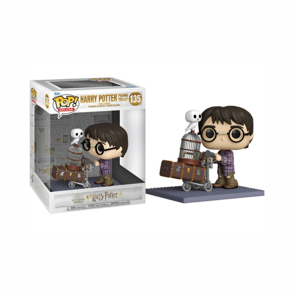 Фигура, Pop! Deluxe, Harry Potter Anniversary - Harry Potter Pushing Trolley