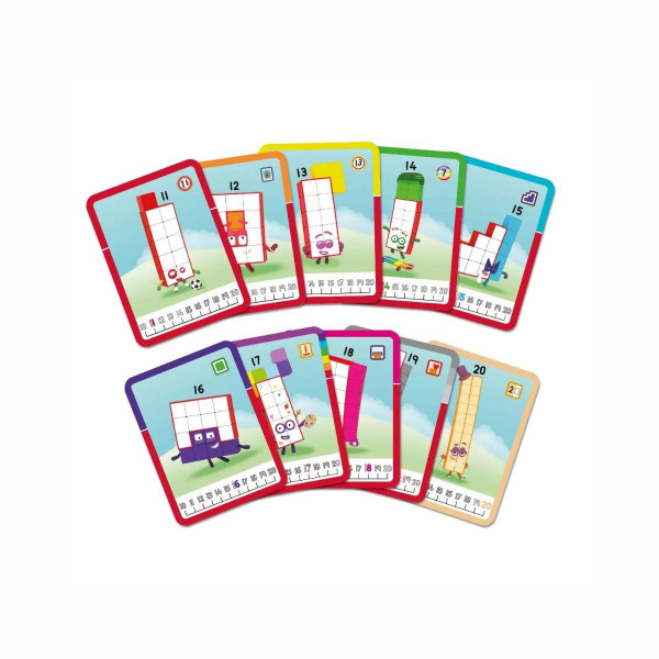 Сет со математички активности, MathLink® Cubes Numberblocks 11-20