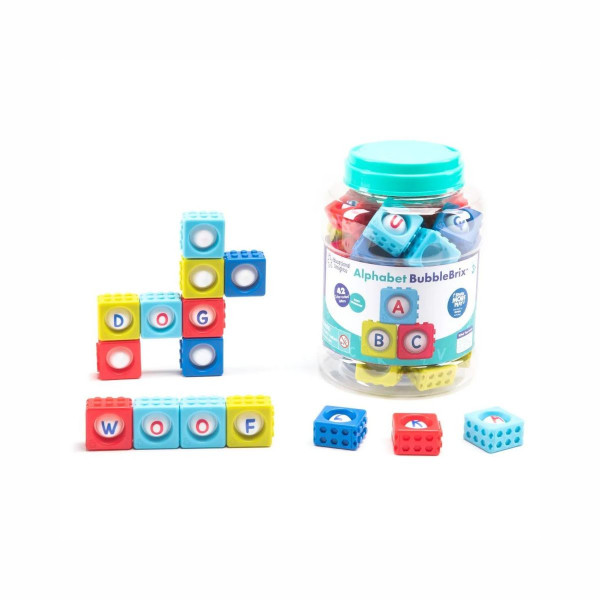 Едукативни коцки - Азбука, Alphabet BubbleBrix™ 