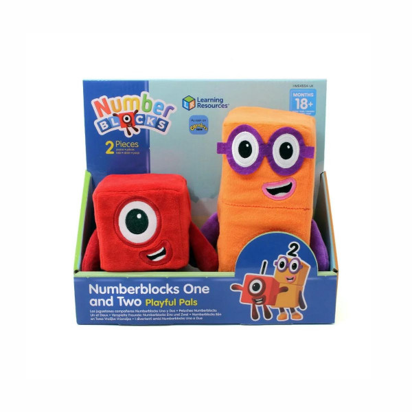 Плишани играчки, Numberblocks One And Two Playful Pals