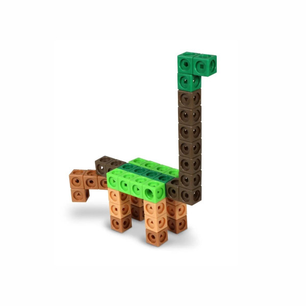 Сет со математички активности, MathLink® Cubes Early Maths - Dino Time 