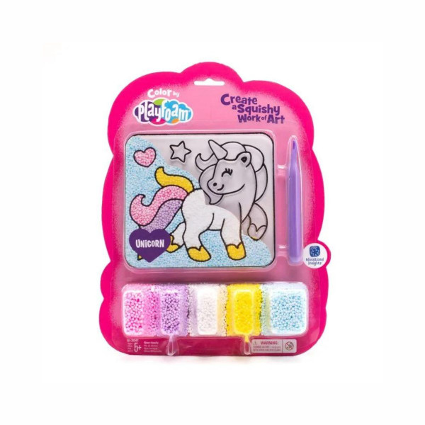 Пена за моделирање - боенка, Colour by Playfoam® - Еднорог