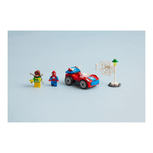 LEGO коцки, Marvel: Spidey Amazing Friends - Spider Man's Car and Doc Ock