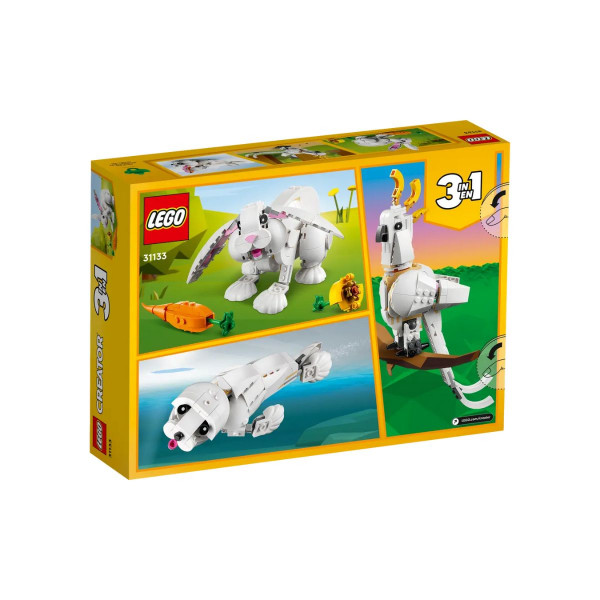 LEGO коцки, Creator 3-in-1, White Rabbit