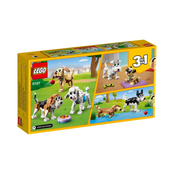 LEGO коцки, Creator 3-in-1, Adorable Dogs