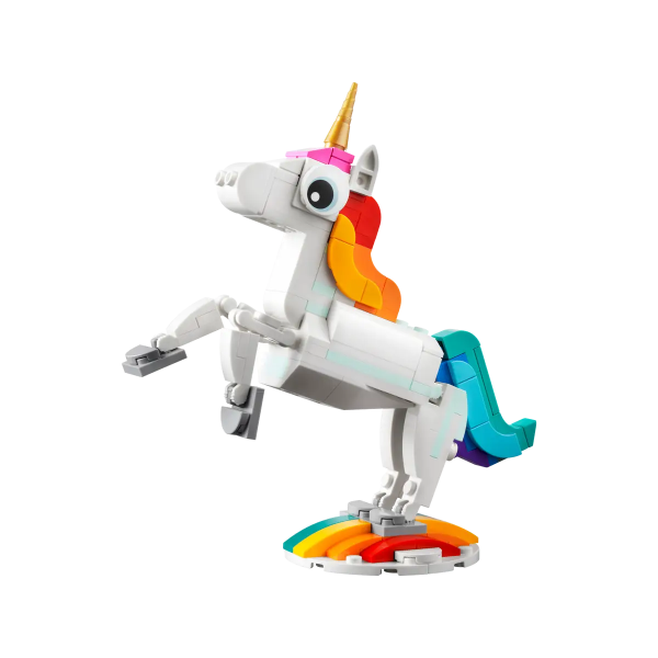 LEGO коцки, Creator, Magical Unicorn 3 in 1