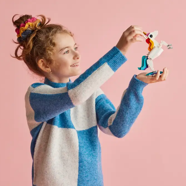 LEGO коцки, Creator, Magical Unicorn 3 in 1
