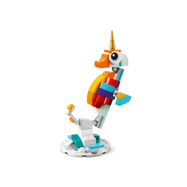 LEGO коцки, Creator, Magical Unicorn 3 in 1