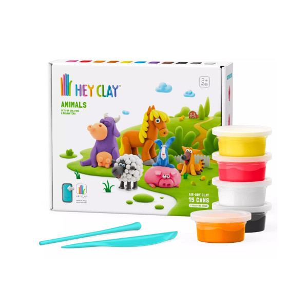 Сет за изработка со глина, Hey Clay Animals