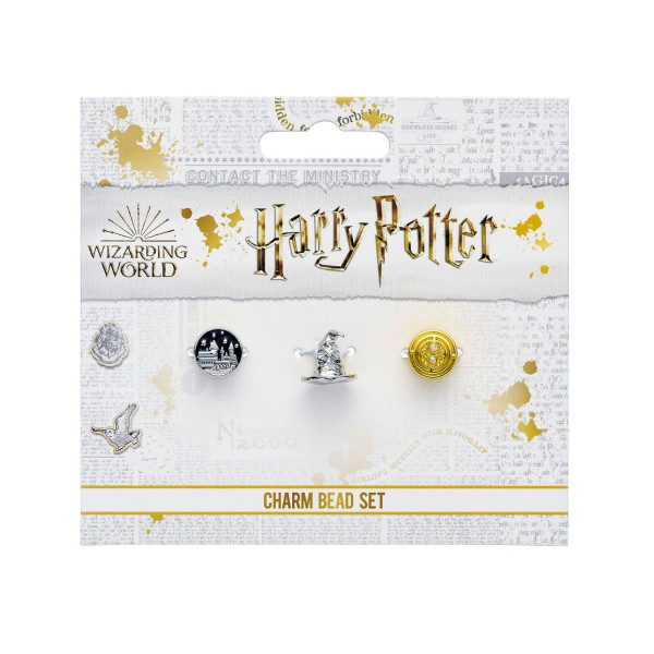 Сет приврзоци за белезица, Harry Potter - Hogwarts/Sorting Hat/Time Turner 