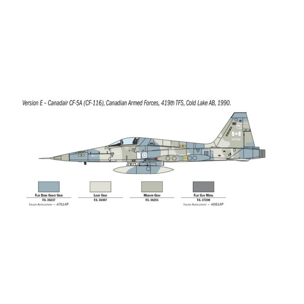 Макета, F-5A Freedom Fighter, 1:72