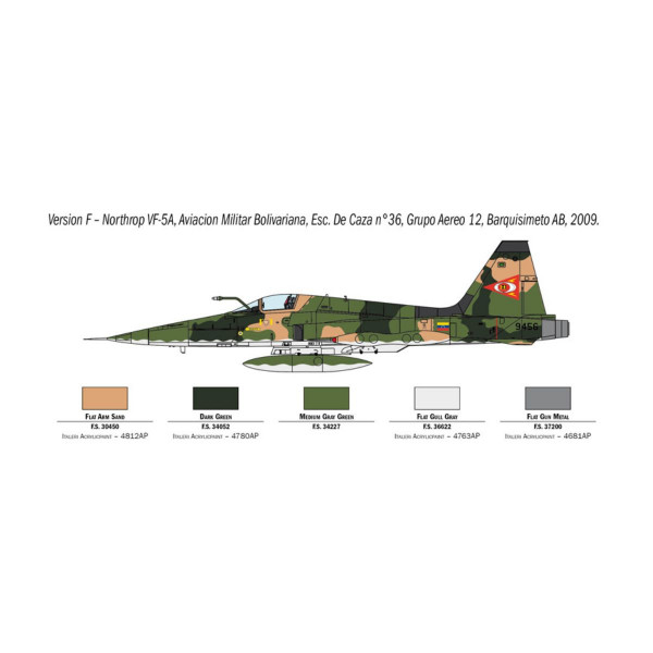 Макета, F-5A Freedom Fighter, 1:72