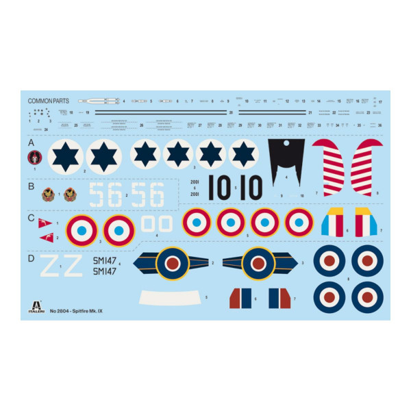 Макета, Spitfire Mk. IX, 1:48