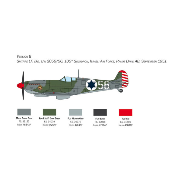 Макета, Spitfire Mk. IX, 1:48
