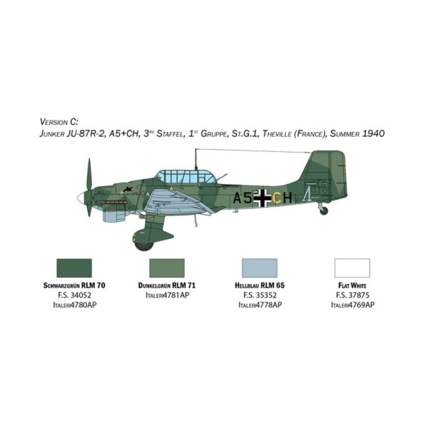 Макета, Junkers JU-87B Stuka, 1:48