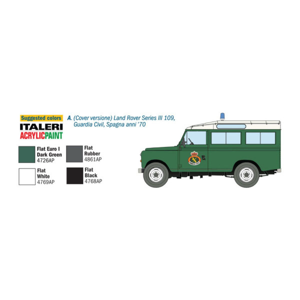 Макета, Land Rover Series III 109