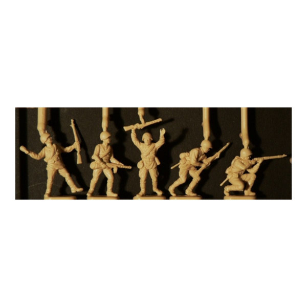 Макета, Russian Infantry WWII, 1:72