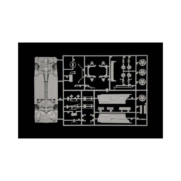 Макета, Audi Quattro Rally, 1:24 