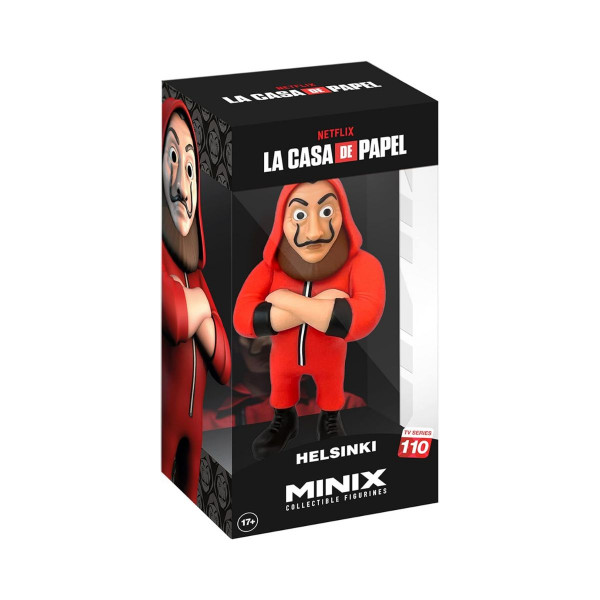 Фигура, La Casa de Papel - Helsinki with Mask (Minix), 12 cm