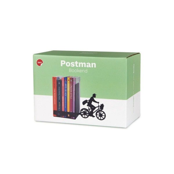 Метален држач за книги, Postman