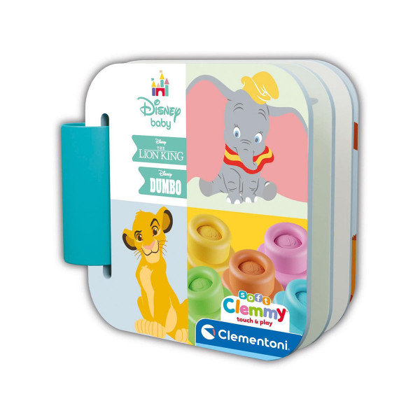Сет за игра со меки коцки, Disney Baby - Simba and Dumbo Playset