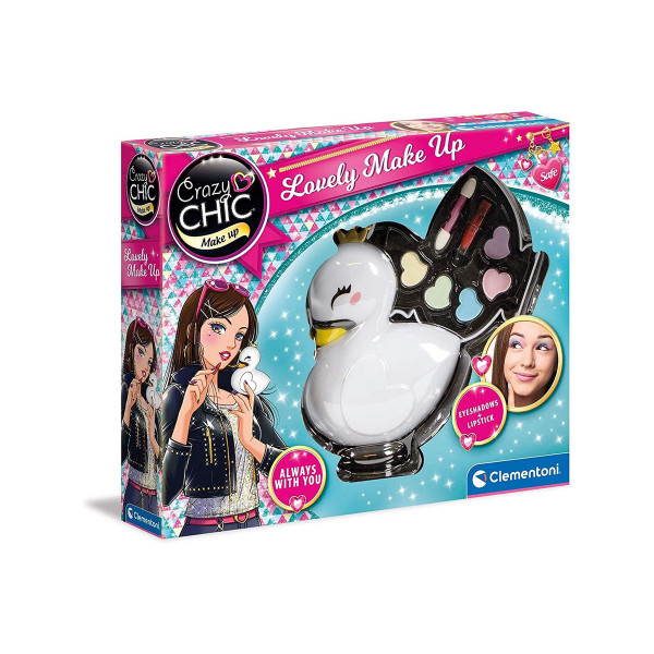 Детски сет за шминка, Crazy Chic - Lovely Make Up Swan