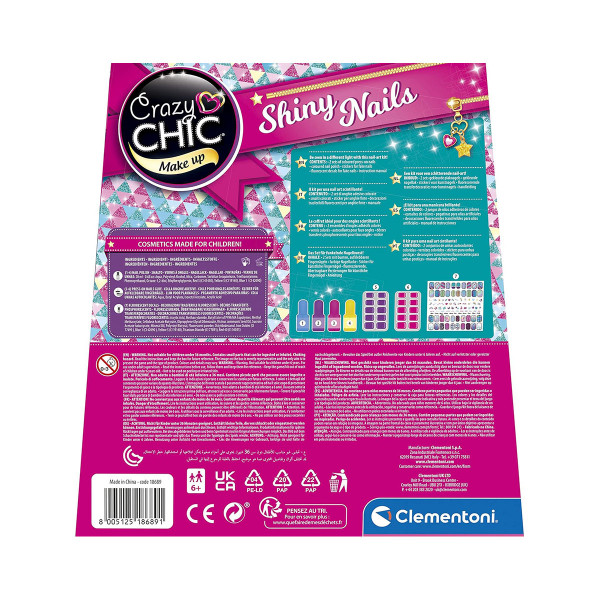 Детски сет за маникир, Crazy Chic - Shiny Nails (Glow in the dark) 