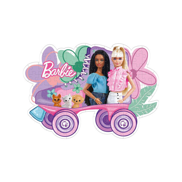 Сложувалка, Supercolor Puzzle: Barbie 3, 104 парчиња