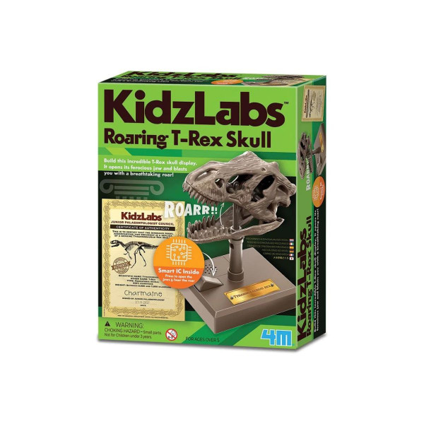 СТЕМ-сет, KidzLabs, T-Rex Skull