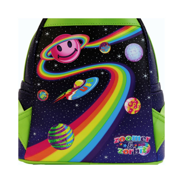 Ранец, Loungefly, Lisa Frank - Cosmic Alien Ride (Glow in the dark) 