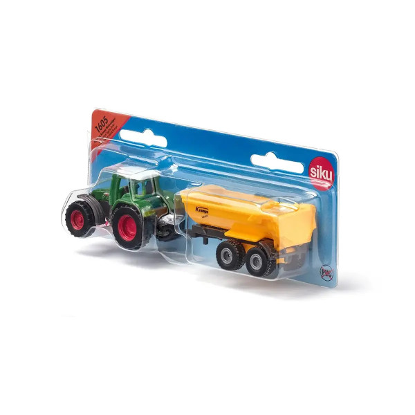 Фигура, Tractor Fendt with Krampe Tipping Trailer
