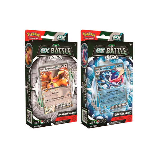 Карти за размена, Ex Battle Deck – Kangaskhan Ex & Greninja Ex 