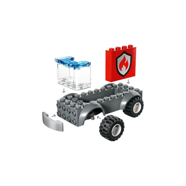 LEGO коцки, City, Fire Station and Fire Truck 