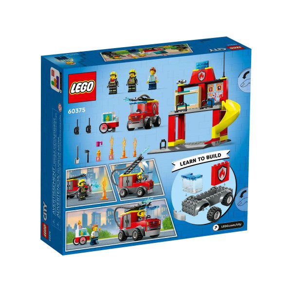LEGO коцки, City, Fire Station and Fire Truck 