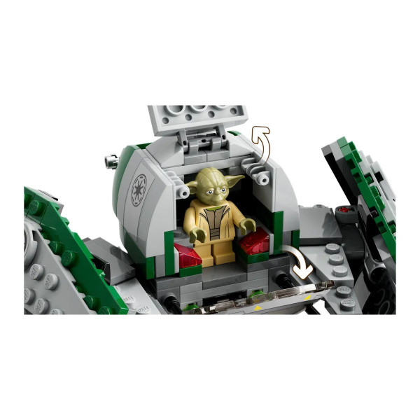 LEGO коцки, Star Wars - Yoda's Jedi Starfighter