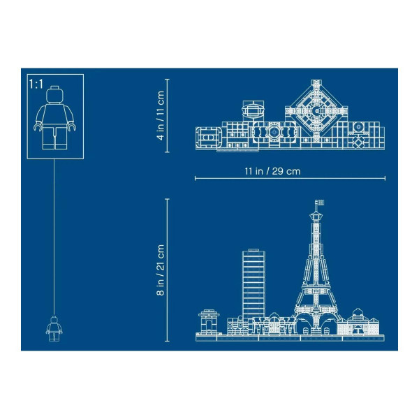 LEGO коцки, Architecture, Paris