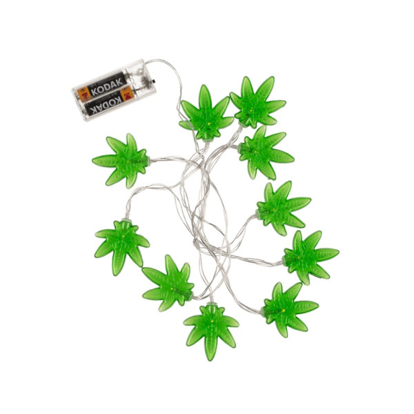 3D LED сијалички - Cannabis Leaf, 1/10