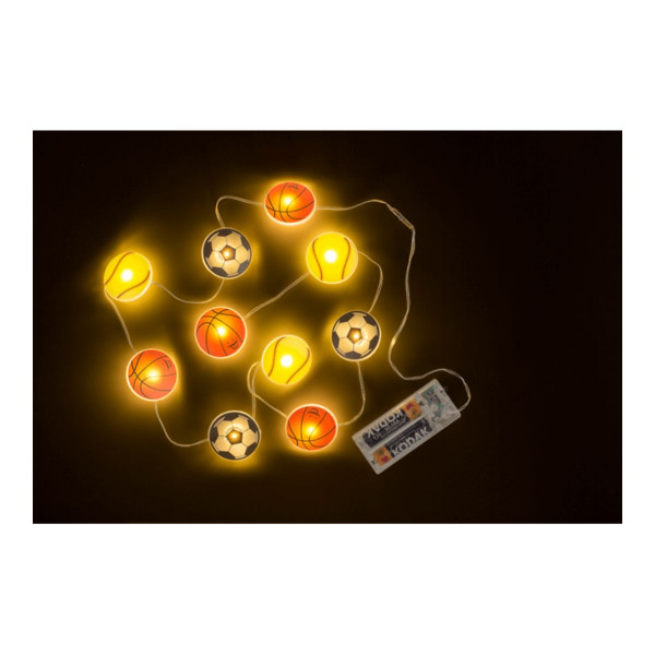 3D LED сијалички -Спортски топчиња, 1/10 