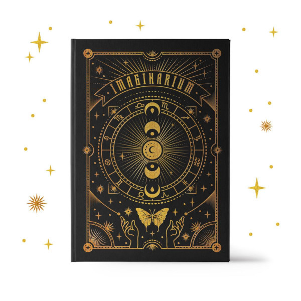 Дневник Imaginarium Bullet Journal - црн 
