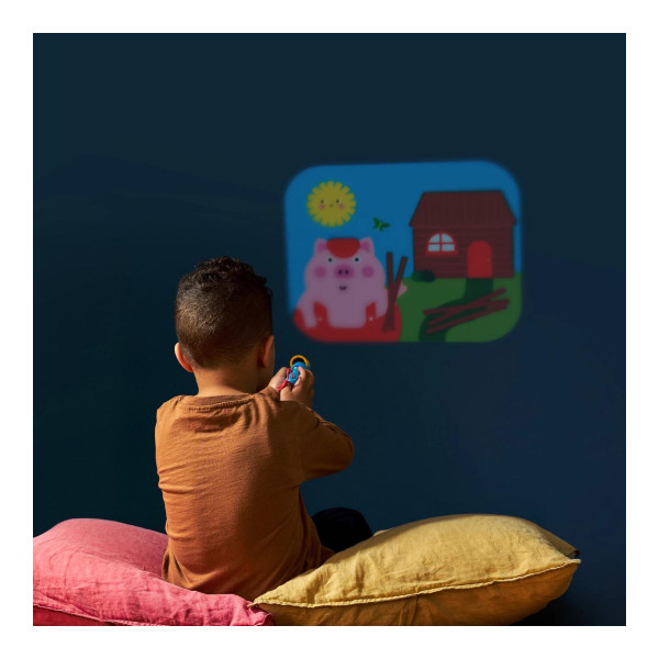 Детска батериска ламба-проектор со слики, Kidoki Storybook Flashlight - Classics