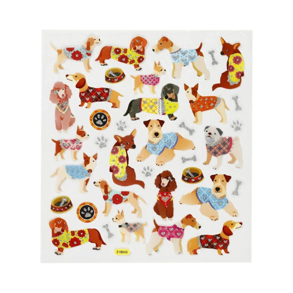 Сет стикери, Dogs