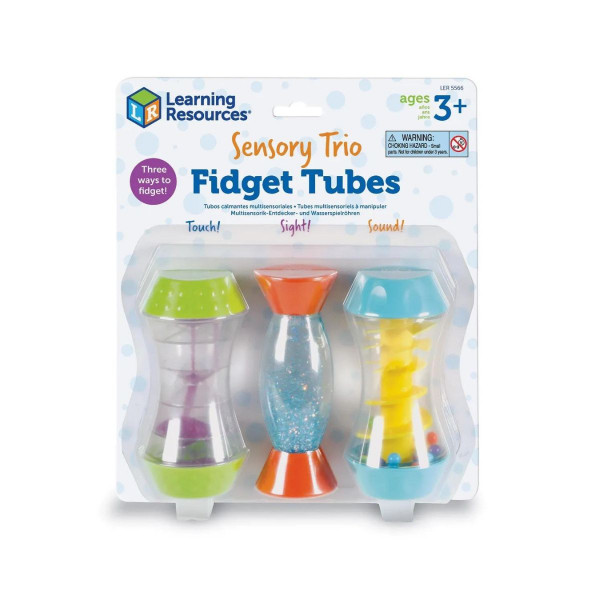 Сет сензорни играчки, Sensory Trio Fidget Tubes