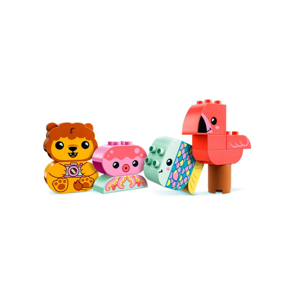 Сет коцки за во бања, Duplo, Bathtime Fun: Floating Animal Island