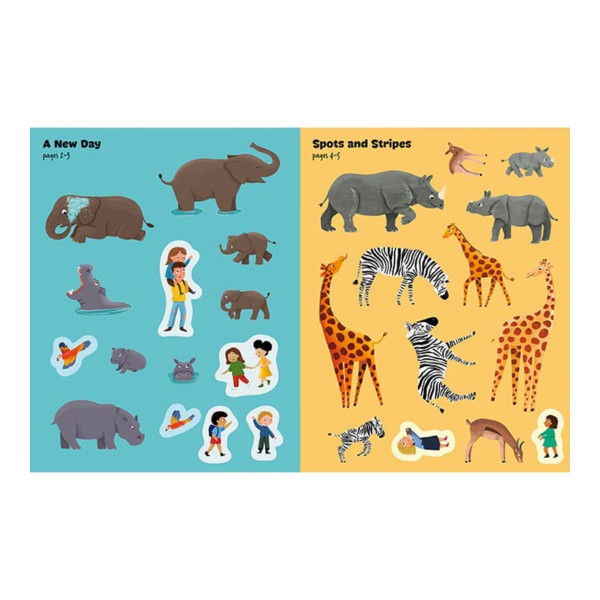 Сликовница со стикери - ZOO 
