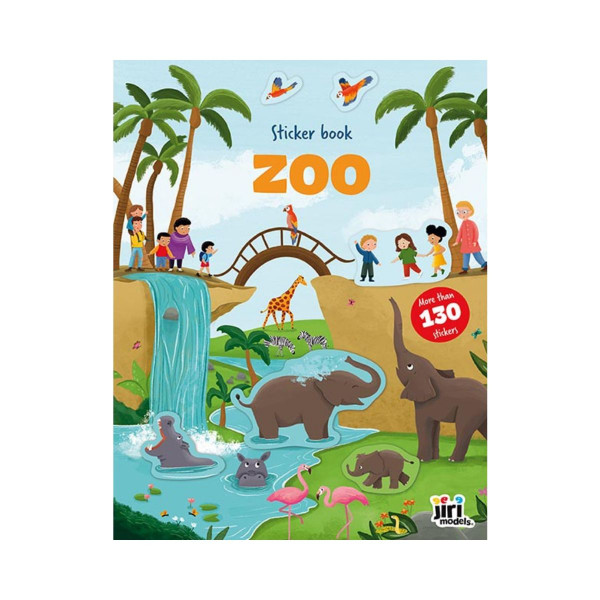 Сликовница со стикери - ZOO 
