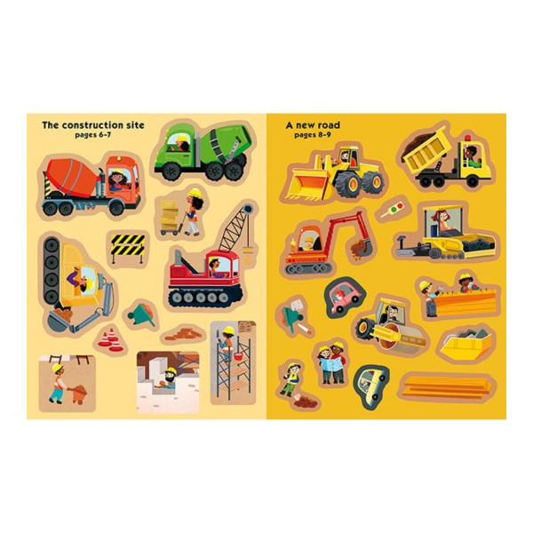 Книга со налепници - Machines 